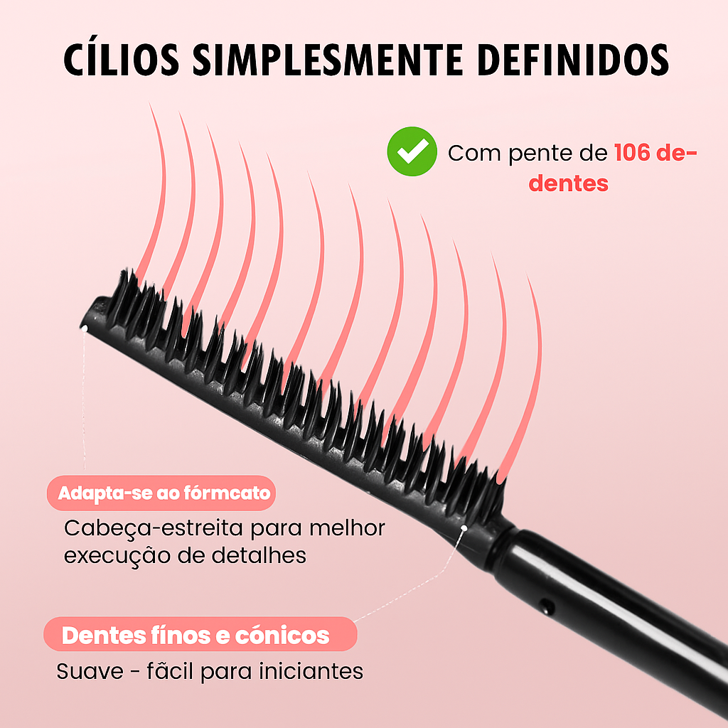 ⌛Desconto duplo por tempo limitado 🩷Mascara para cílios curling à prova de água, sem manchas e de longa duração