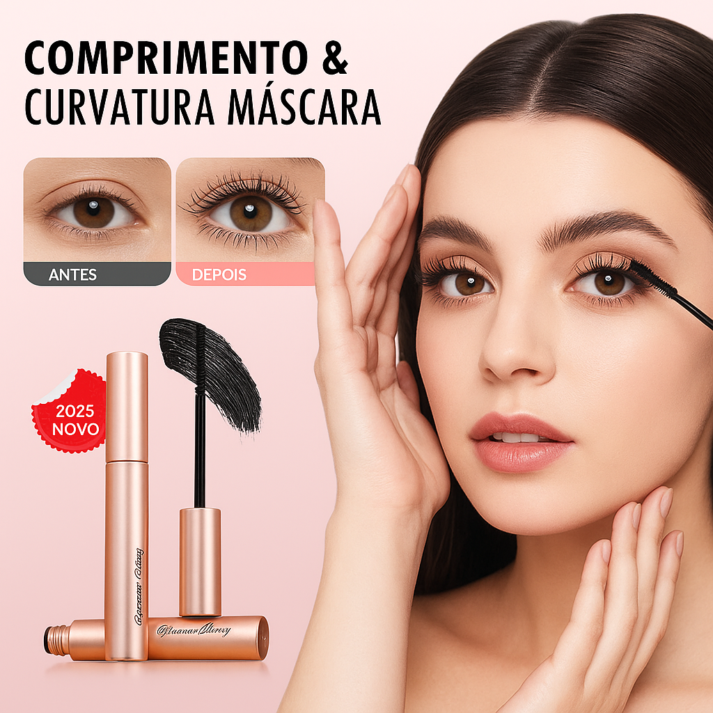 ⌛Desconto duplo por tempo limitado 🩷Mascara para cílios curling à prova de água, sem manchas e de longa duração
