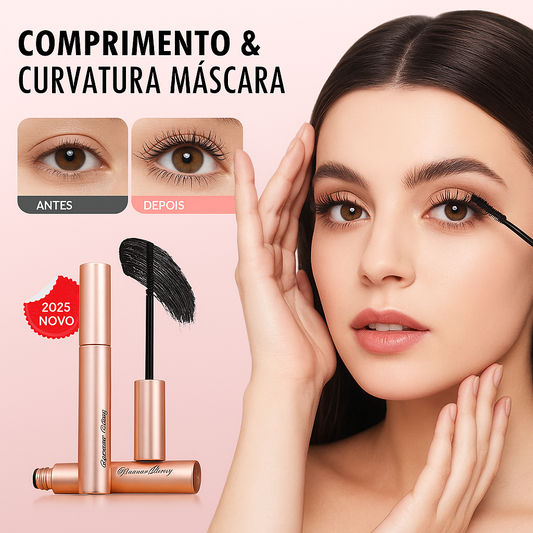 ⌛Desconto duplo por tempo limitado 🩷Mascara para cílios curling à prova de água, sem manchas e de longa duração