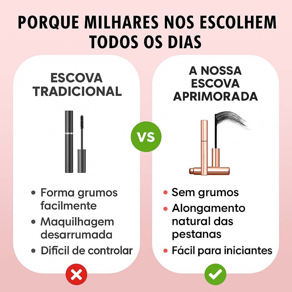 ⌛Desconto duplo por tempo limitado 🩷Mascara para cílios curling à prova de água, sem manchas e de longa duração