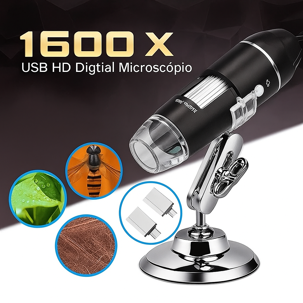 PocketZoomer™ | Microscópio digital HD