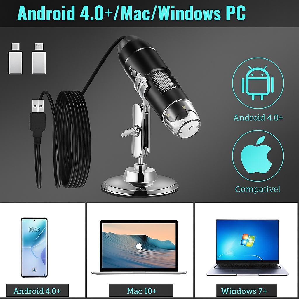 PocketZoomer™ | Microscópio digital HD
