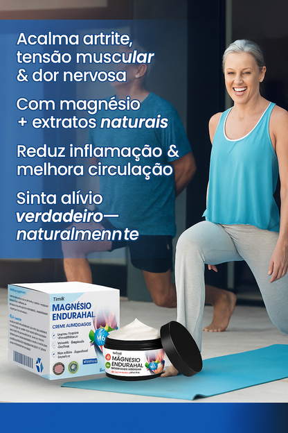 EnduraHeal Creme de magnésio para alívio da dor (trata artrite, neuropatia, reumatismo, lesões desportivas e muito mais)