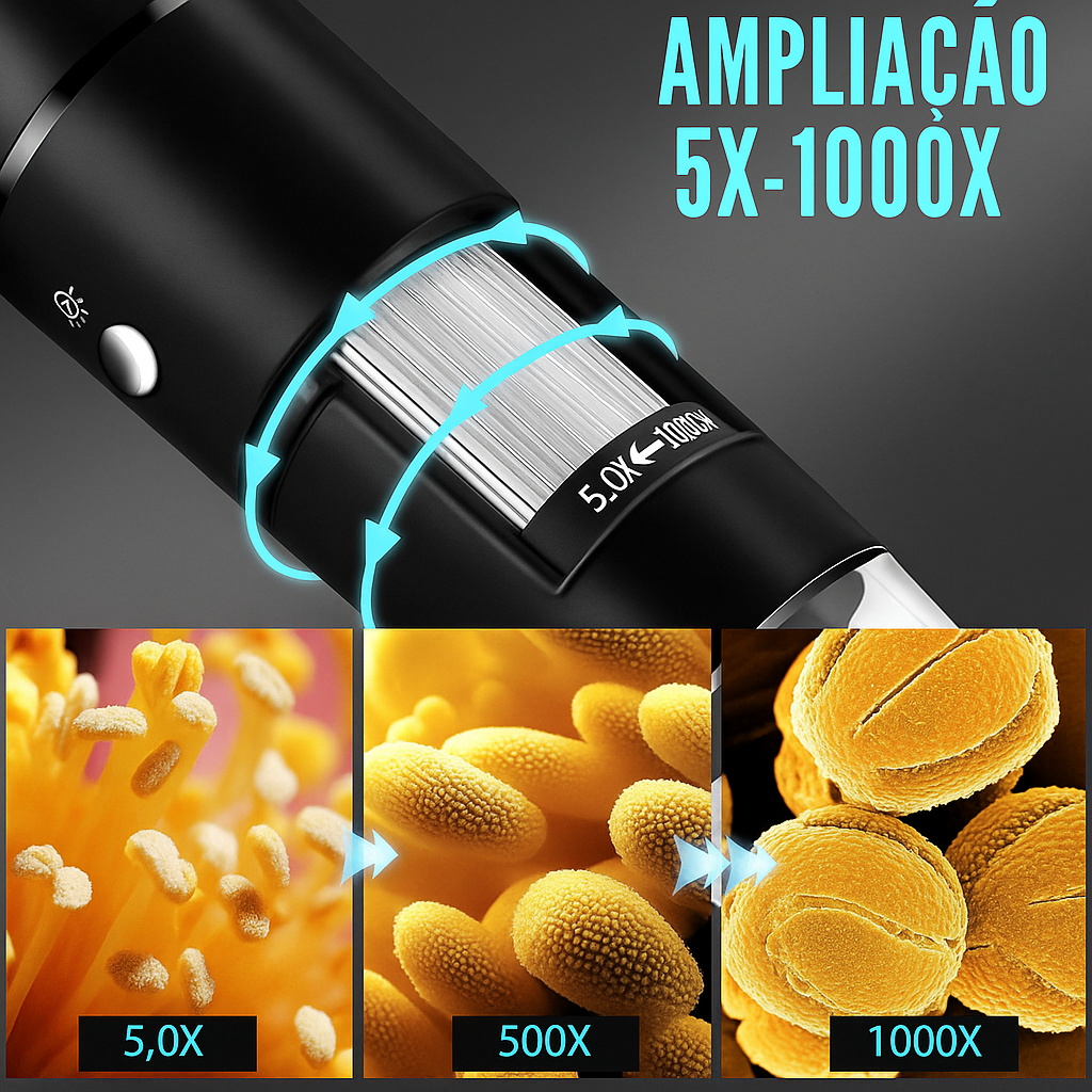 PocketZoomer™ | Microscópio digital HD