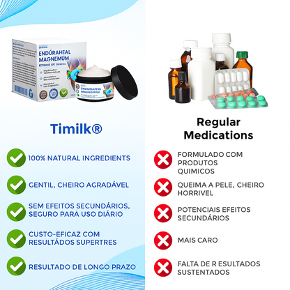 EnduraHeal Creme de magnésio para alívio da dor (trata artrite, neuropatia, reumatismo, lesões desportivas e muito mais)
